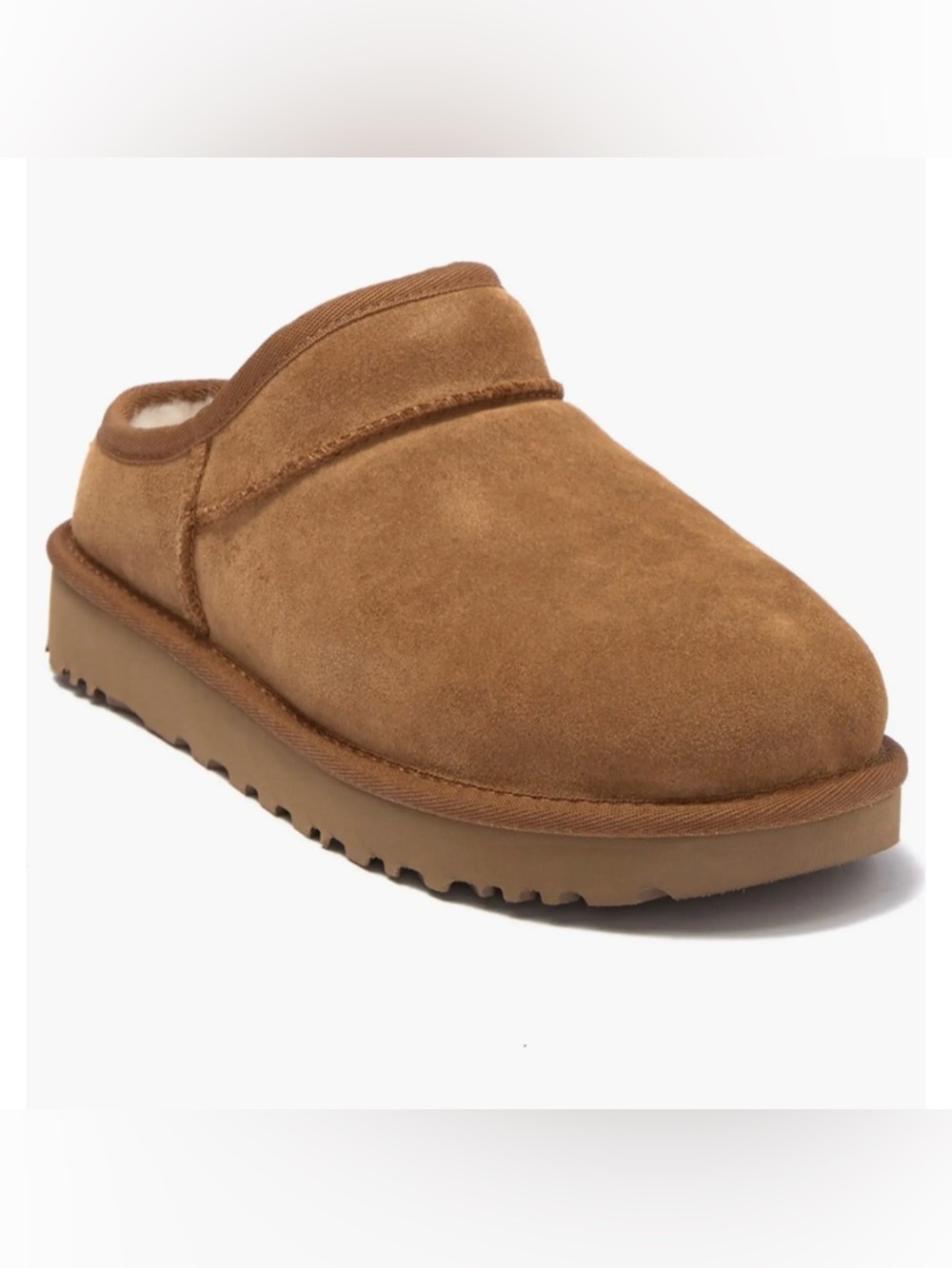 UGG Women's Tan Suede Slippers